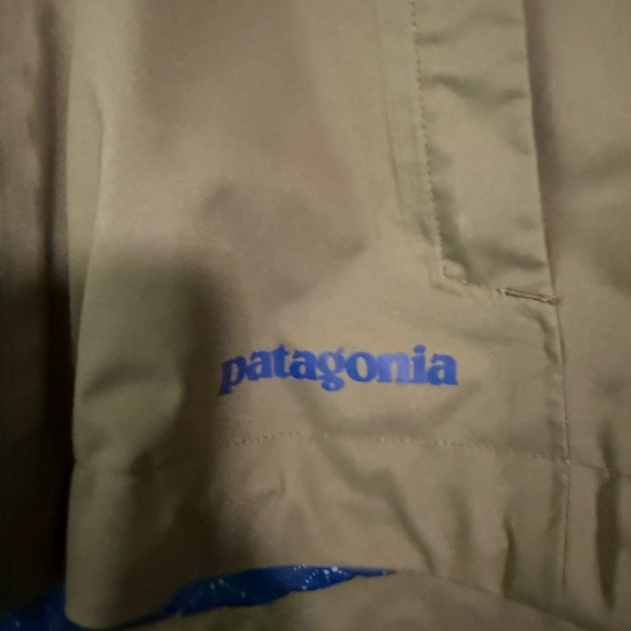 Patagonia women’s medium olive Jacket with Blue Logo - Picture 3 of 12